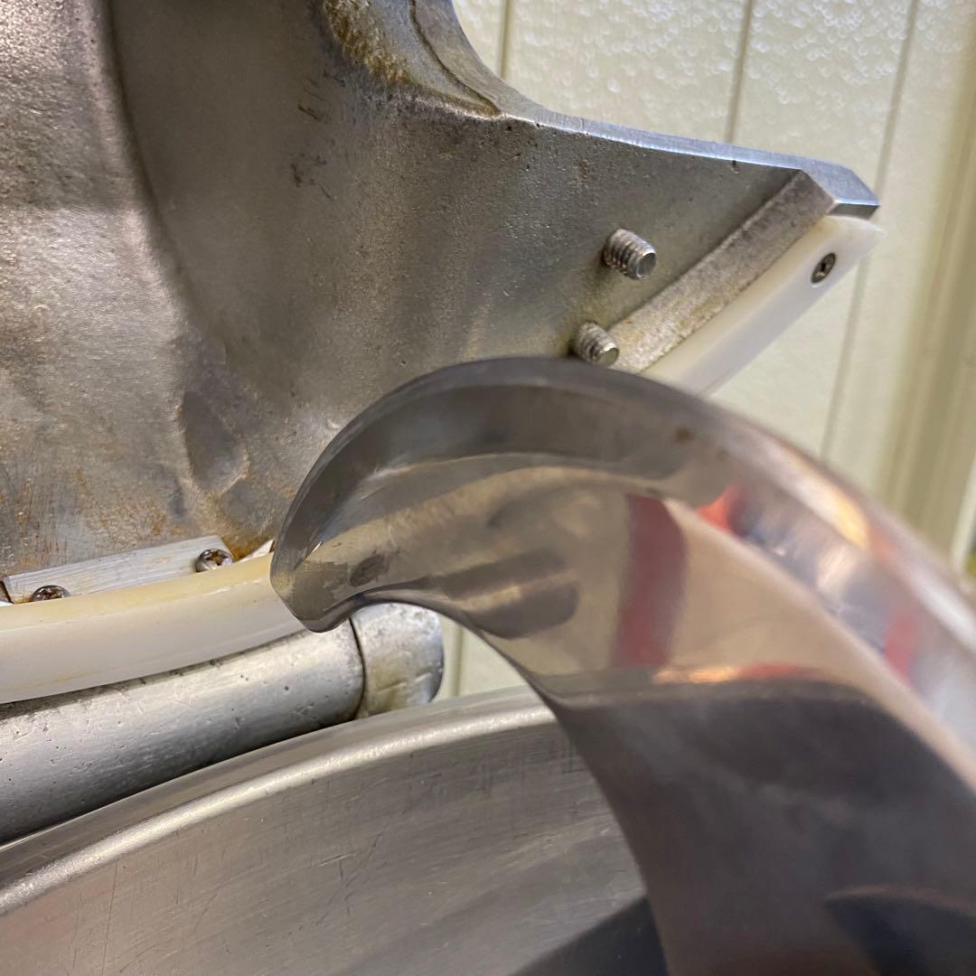 【中古】 フードカッター 皿式 花木製作所 皿直径40.5cm