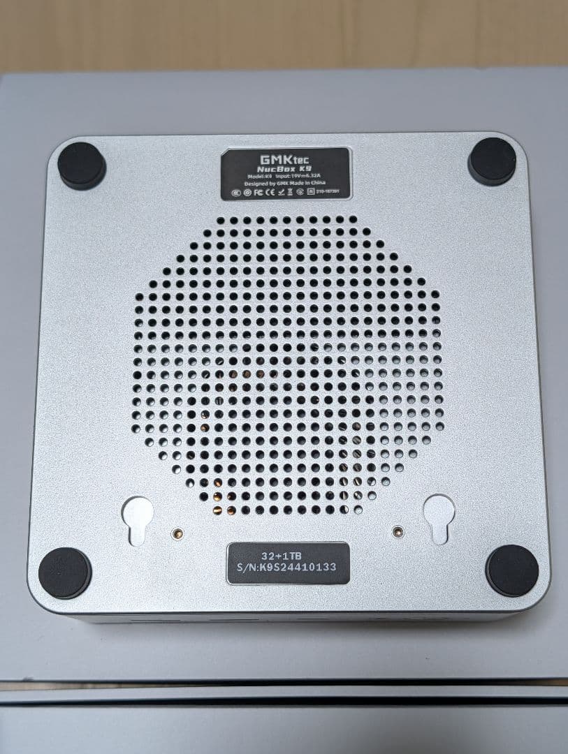ミニPC GMKtec K9 Core Ultra5 125H 32GB/1TB
