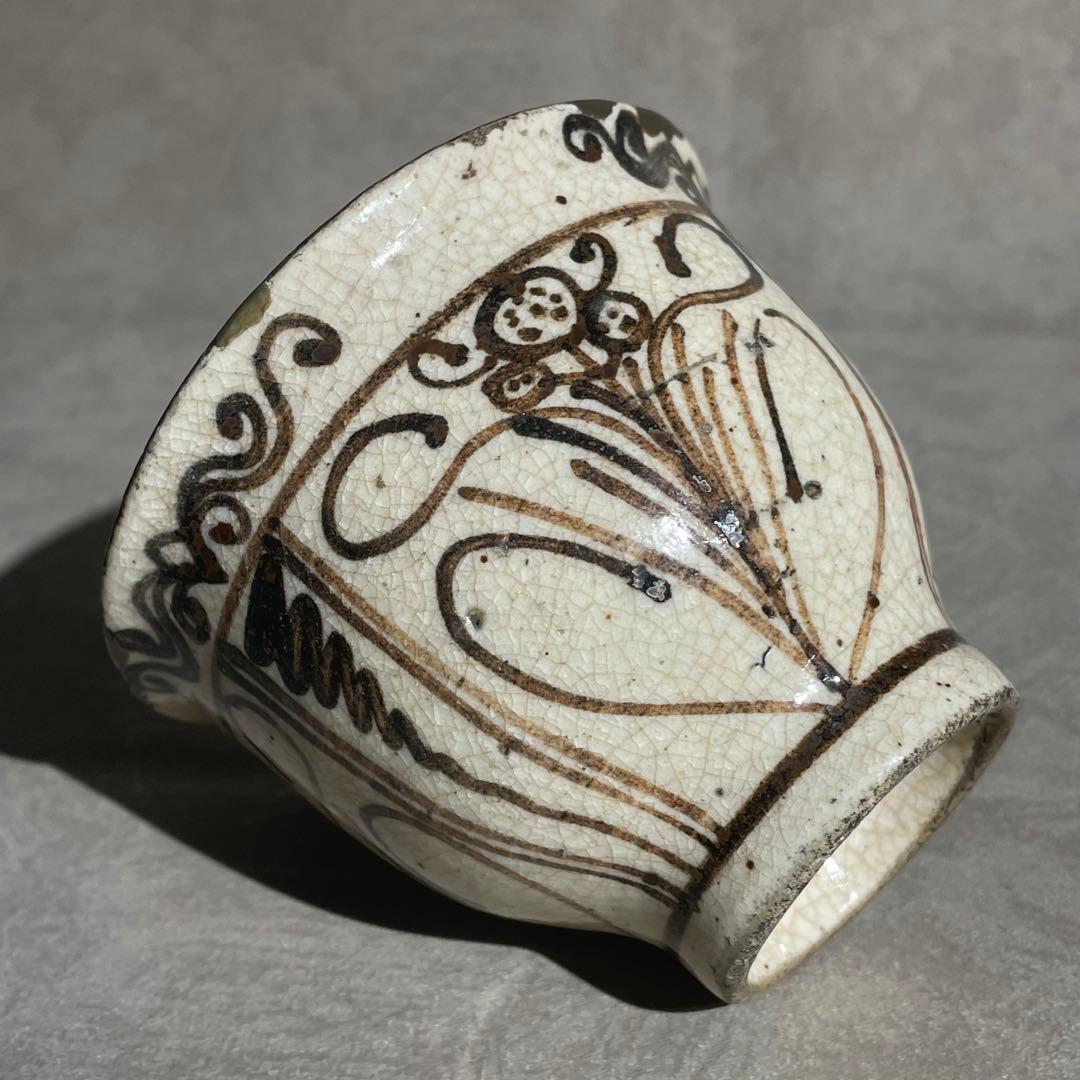 江戸時代後期 絵瀬戸向付 復興織部 再興織部 鉄絵向付 瀬戸焼 美濃焼 古瀬戸