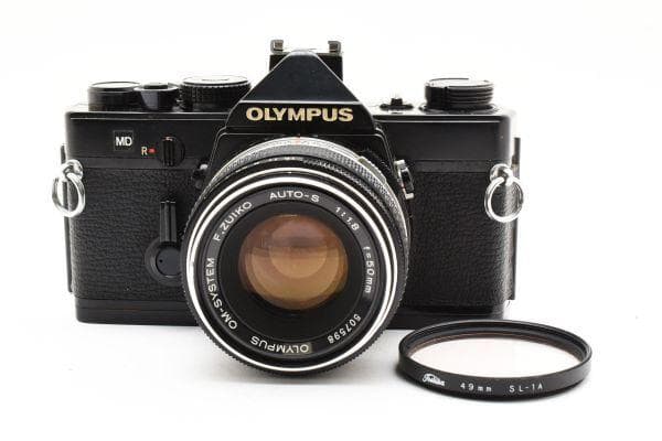 OLYMPUS OM-1 ブラック F1.8 ５０ｍｍ シャッターOK #118