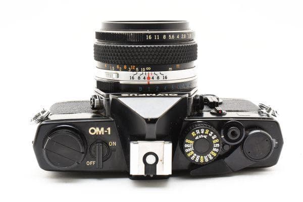 OLYMPUS OM-1 ブラック F1.8 ５０ｍｍ シャッターOK #118