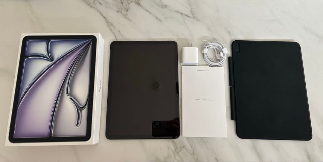 「極美品」11インチiPad Air(M3) Wi-Fi、箱、充電器、ケース付き