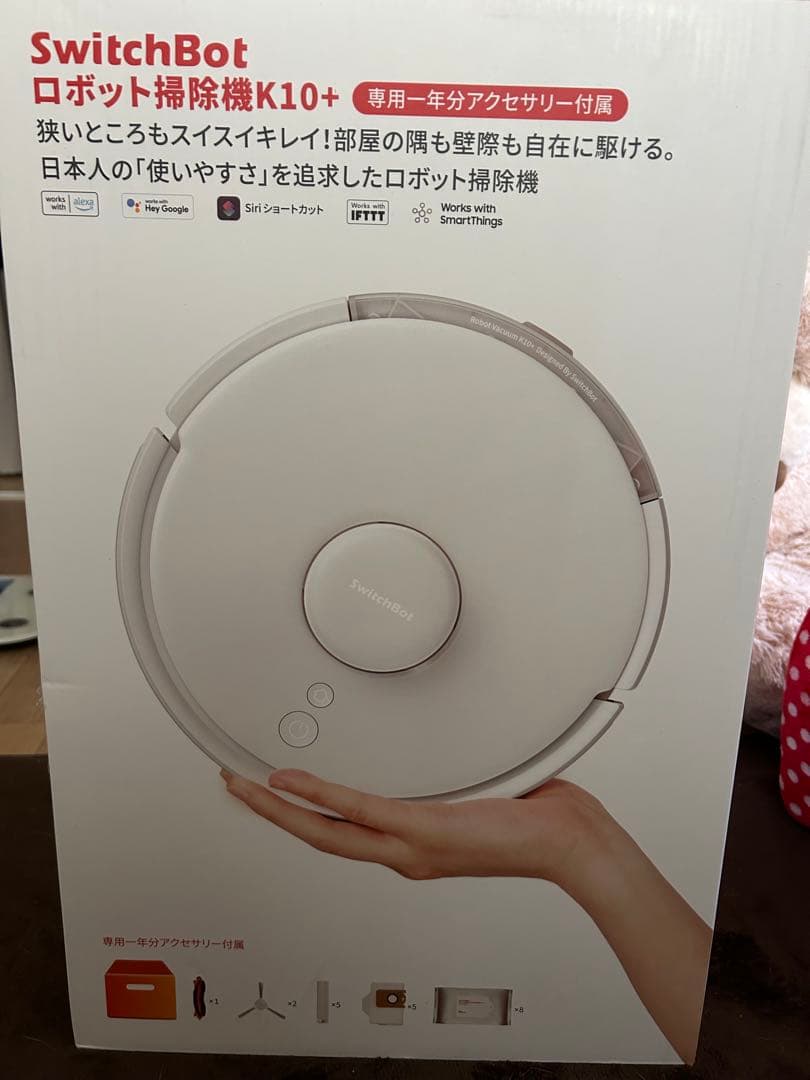【新品未使用品】SwitchBot ロボット掃除機 K10+