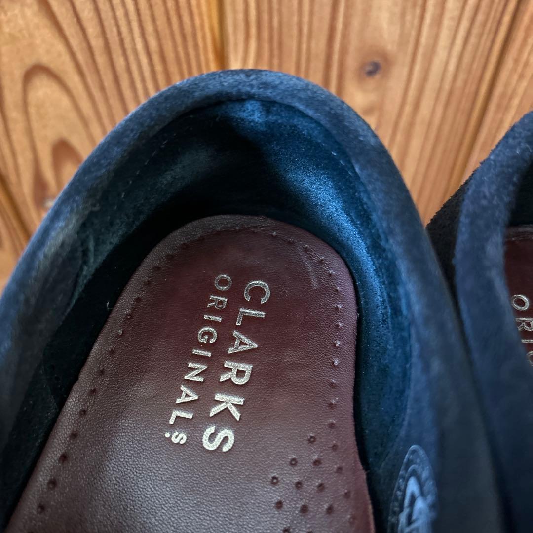 CLARKS WALLABEE クラークス ワラビー ブラック　comoli