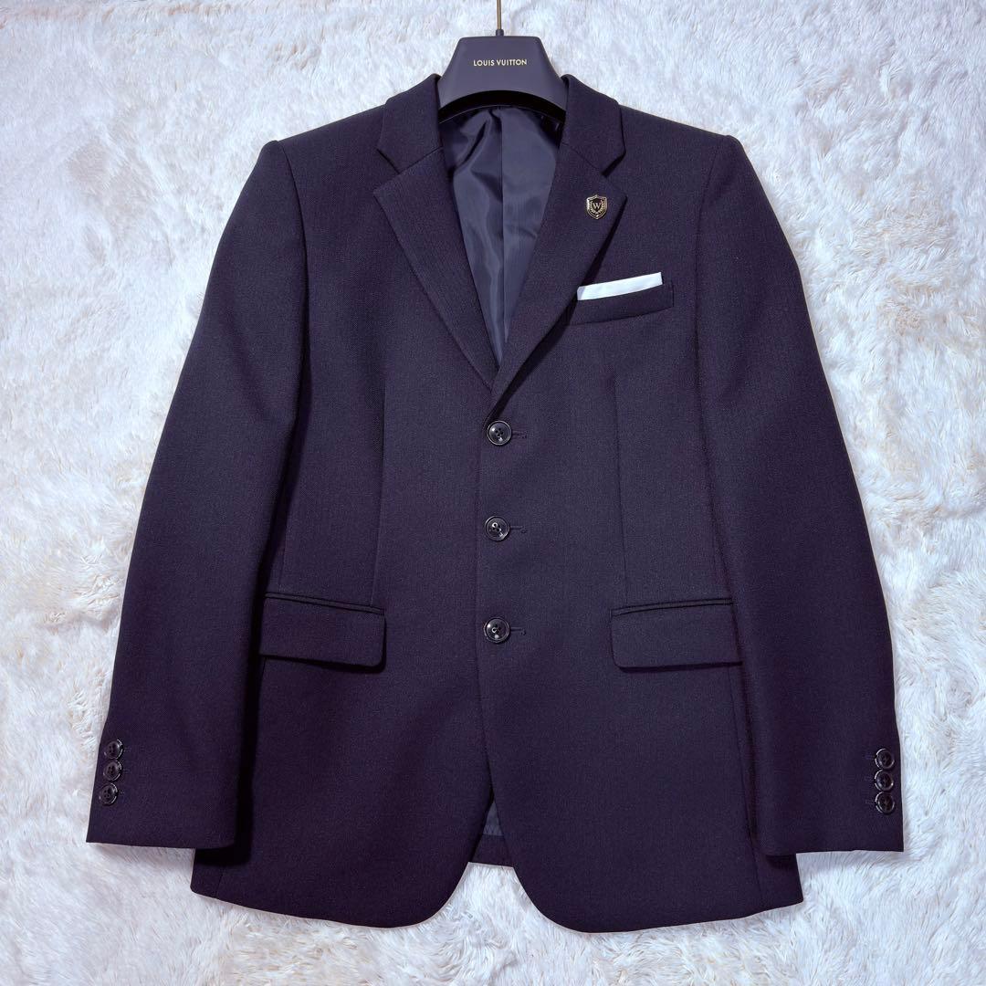 ⭐️未使用級⭐️ビームス　160 男の子フォーマルスーツ　紺　5点セット