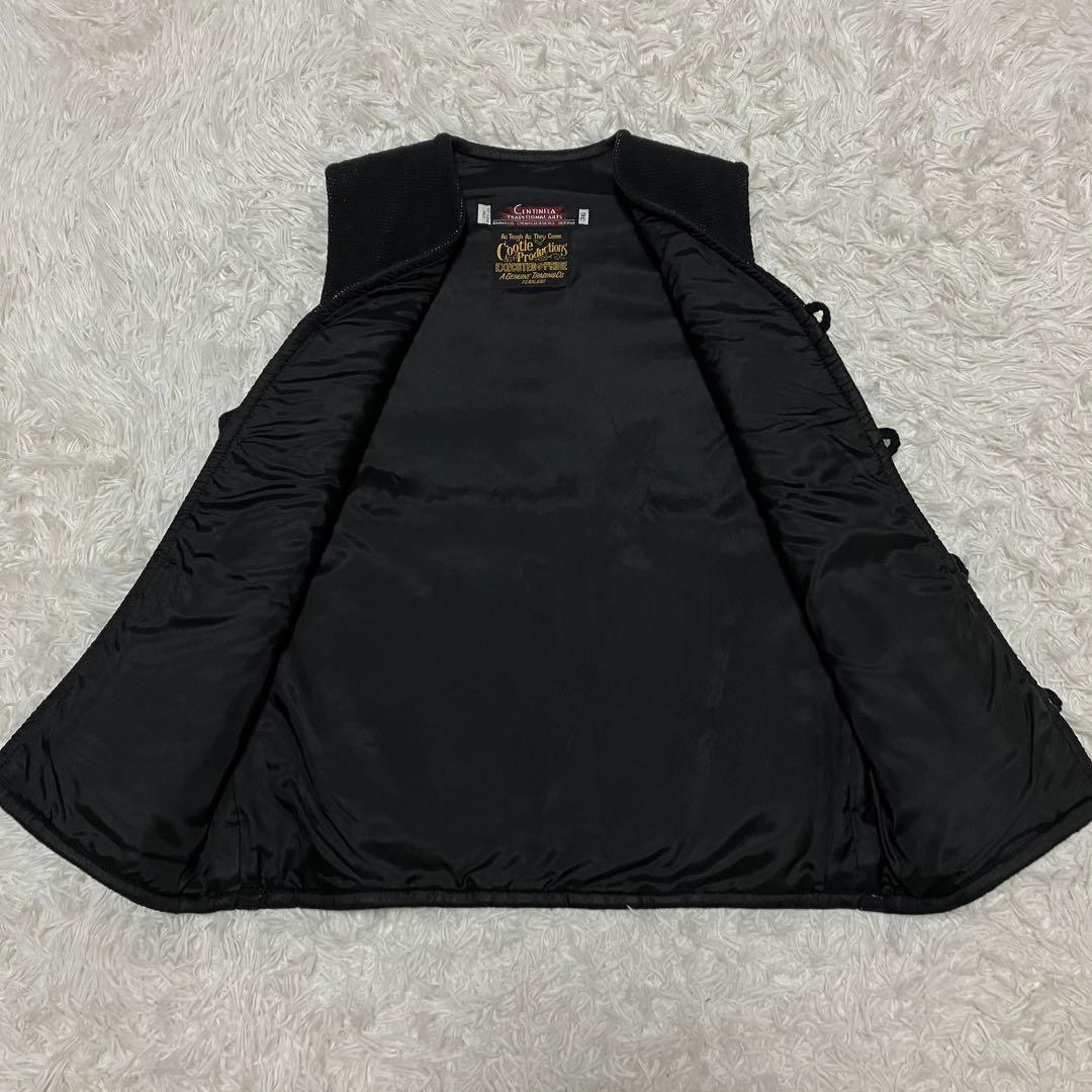 美品　CENTINELA ベスト 36サイズ ブラック
