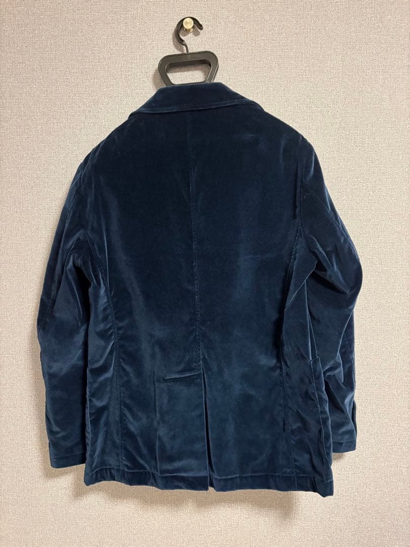 【美品/3ピース】BARENA ベルベット セットアップ スーツ バレナ 48