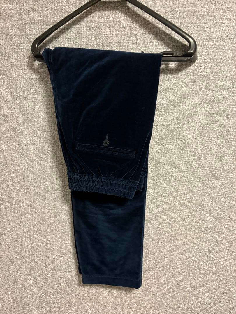 【美品/3ピース】BARENA ベルベット セットアップ スーツ バレナ 48