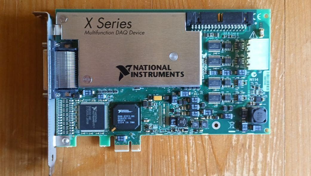 [NCNR]データ収録ボードNI PCIe-6353