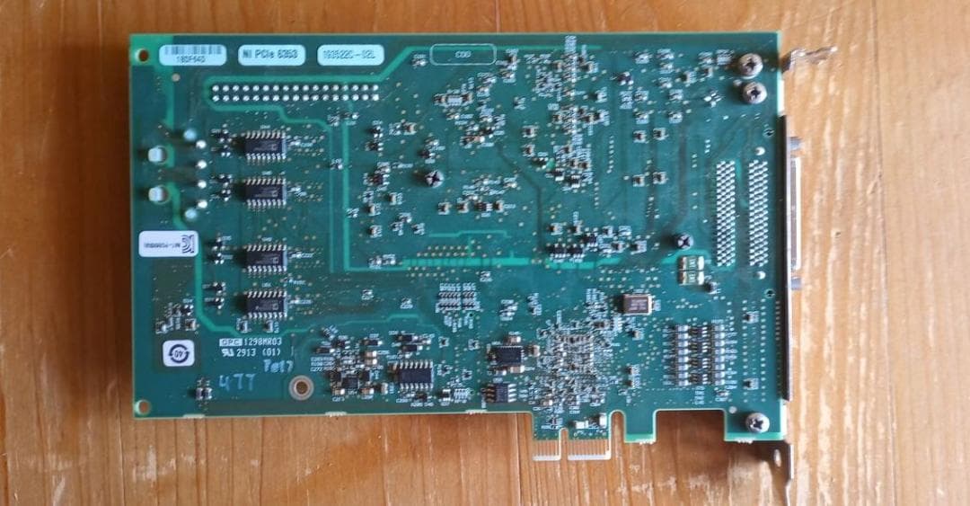 [NCNR]データ収録ボードNI PCIe-6353