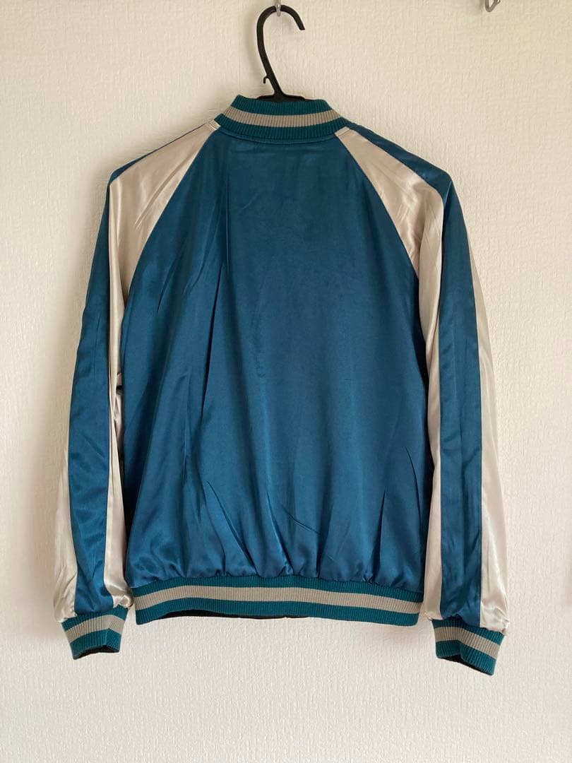 【激レア】うる星やつら　花旅楽団　スカジャン　 黒×ピンク