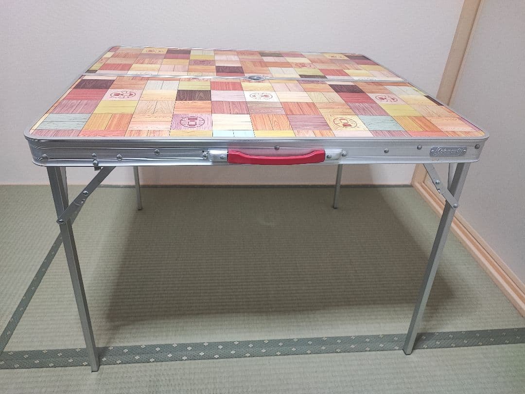 ※値下げ　コールマン テーブル ナチュラルモザイクファミリーリビングセットプラス