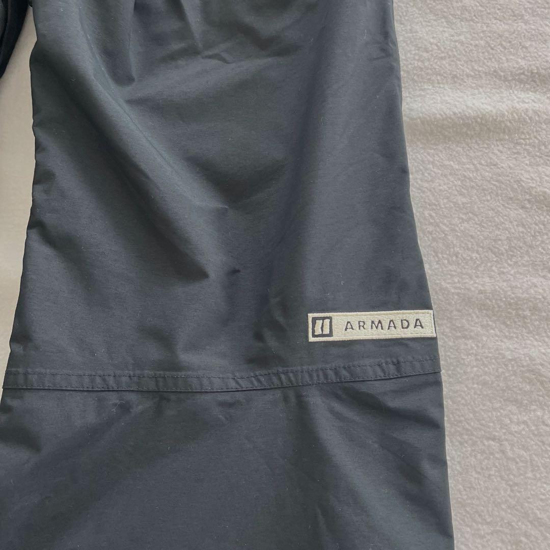 ARMADA アルマダ スキー・スノーボードウェア ビブパンツ Mサイズ 黒