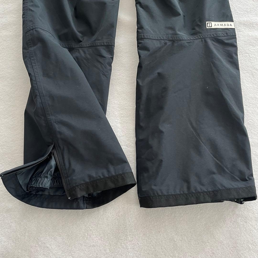 ARMADA アルマダ スキー・スノーボードウェア ビブパンツ Mサイズ 黒