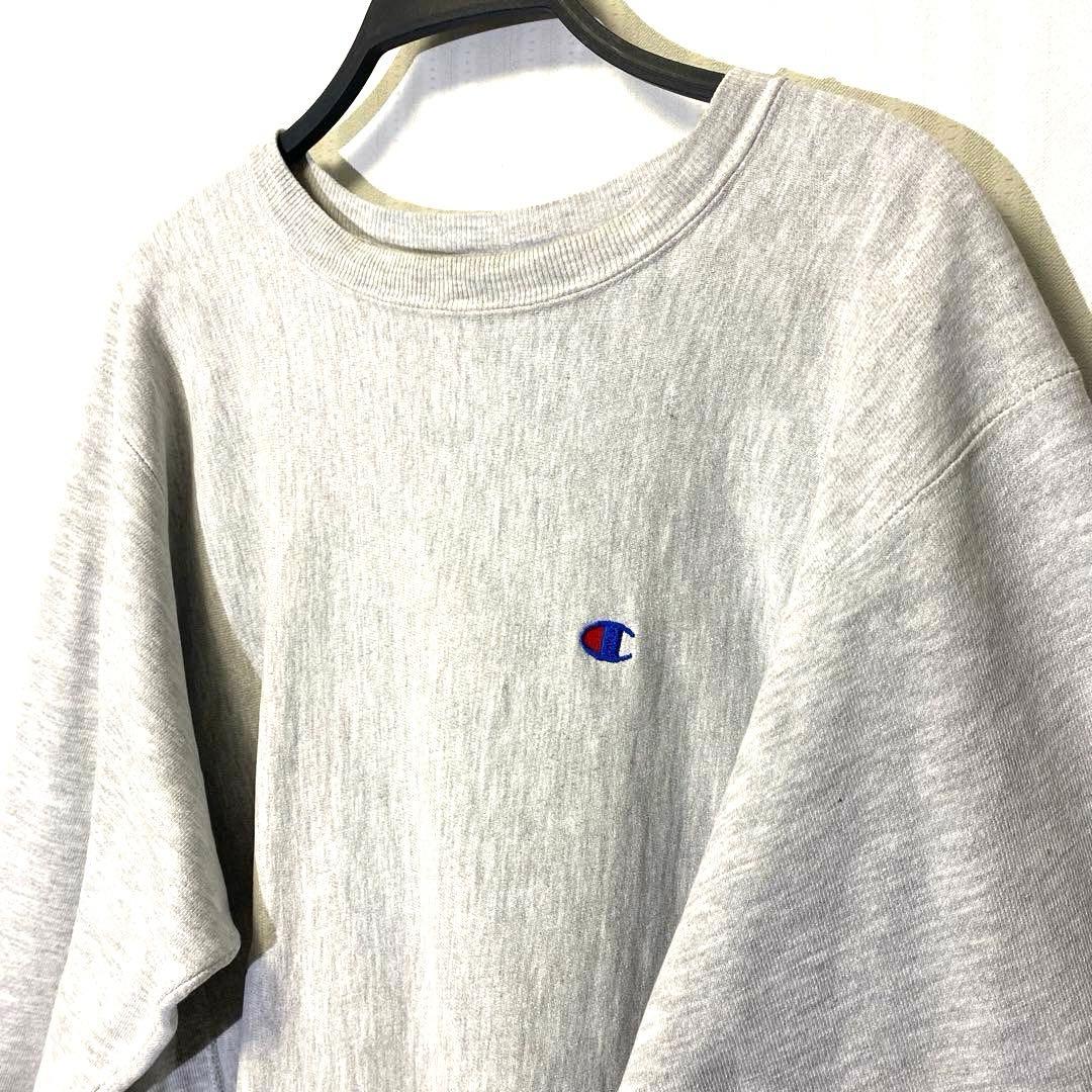 ゆ*様 ★Champion★メンズ スウェット リバースウィーブ 90s Lサイ