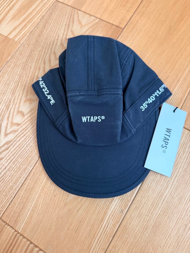 WTAPS ブラック ナイロンキャップ