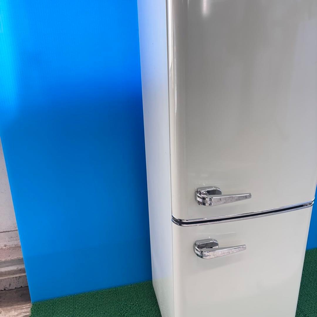 728 レトロデザイン　冷蔵庫　100L〜200L 小型　一人暮らし　右開き格安