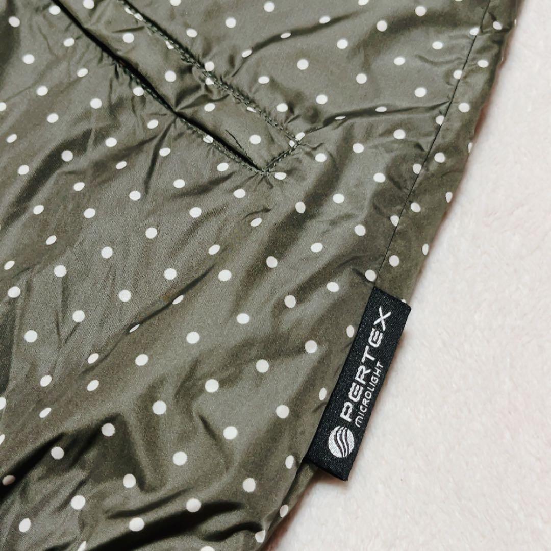 極美　パーリーゲイツ　リバーシブル　ダウン　ジャケット　ベスト　水玉　ドット　L