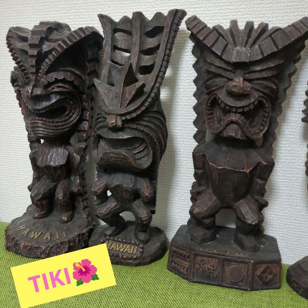 ハワイアン　TIKI 5体セット
