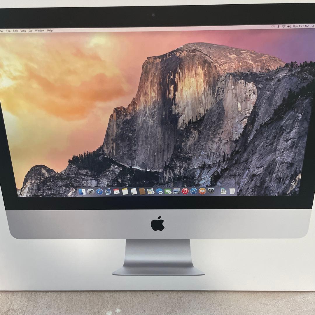 iMac 21.5インチ　OS Catalina