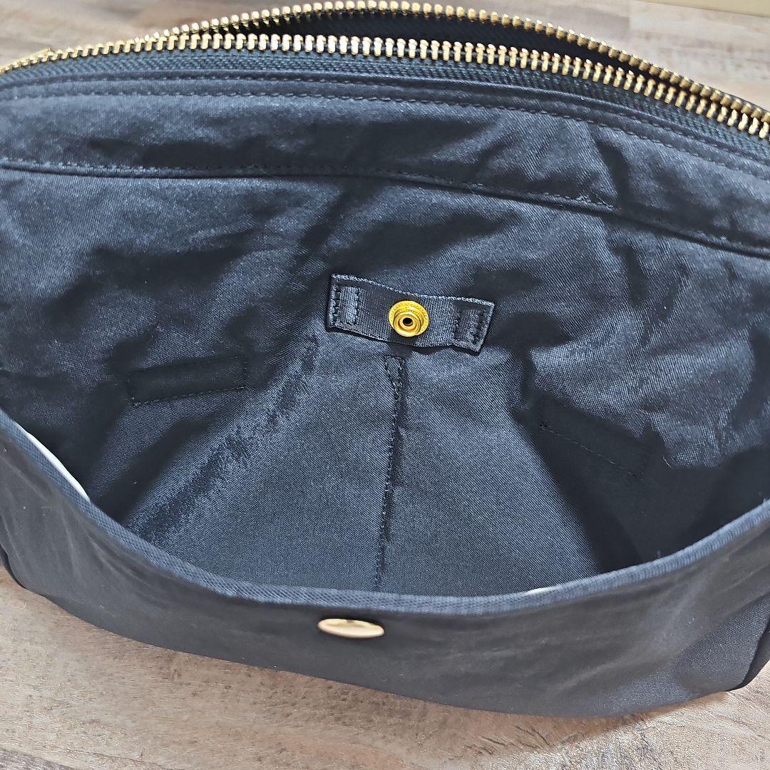 【未使用】PORTER　吉田カバン　ブラックショルダーバッグ