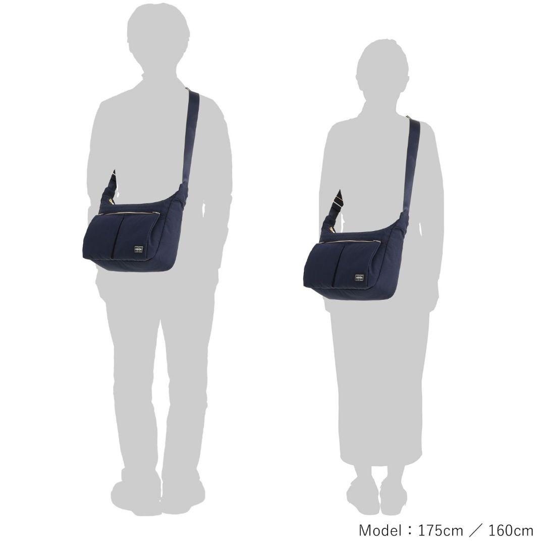 【未使用】PORTER　吉田カバン　ブラックショルダーバッグ