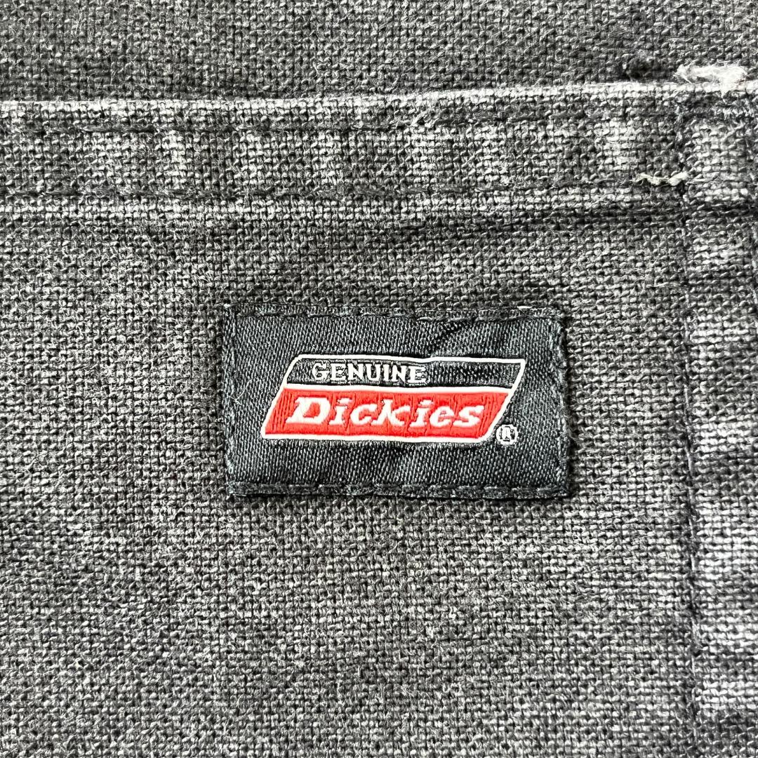 ディッキーズ W33 ダックパンツ ペインター ワーク 古着 黒 17093
