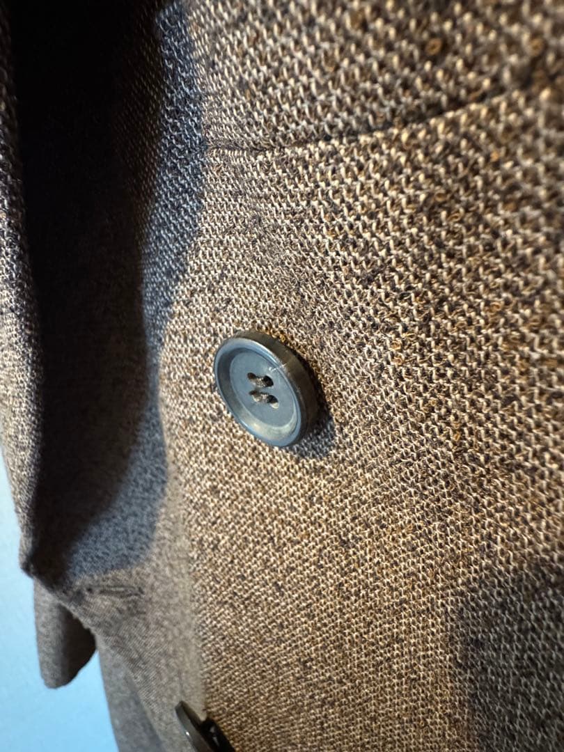 spick&span スピック&スパン　リングツイードダブルブレストジャケット