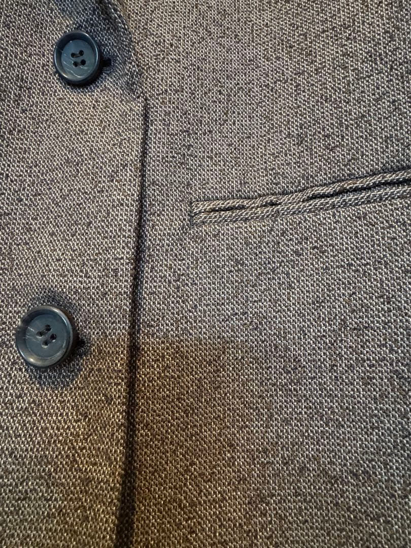 spick&span スピック&スパン　リングツイードダブルブレストジャケット