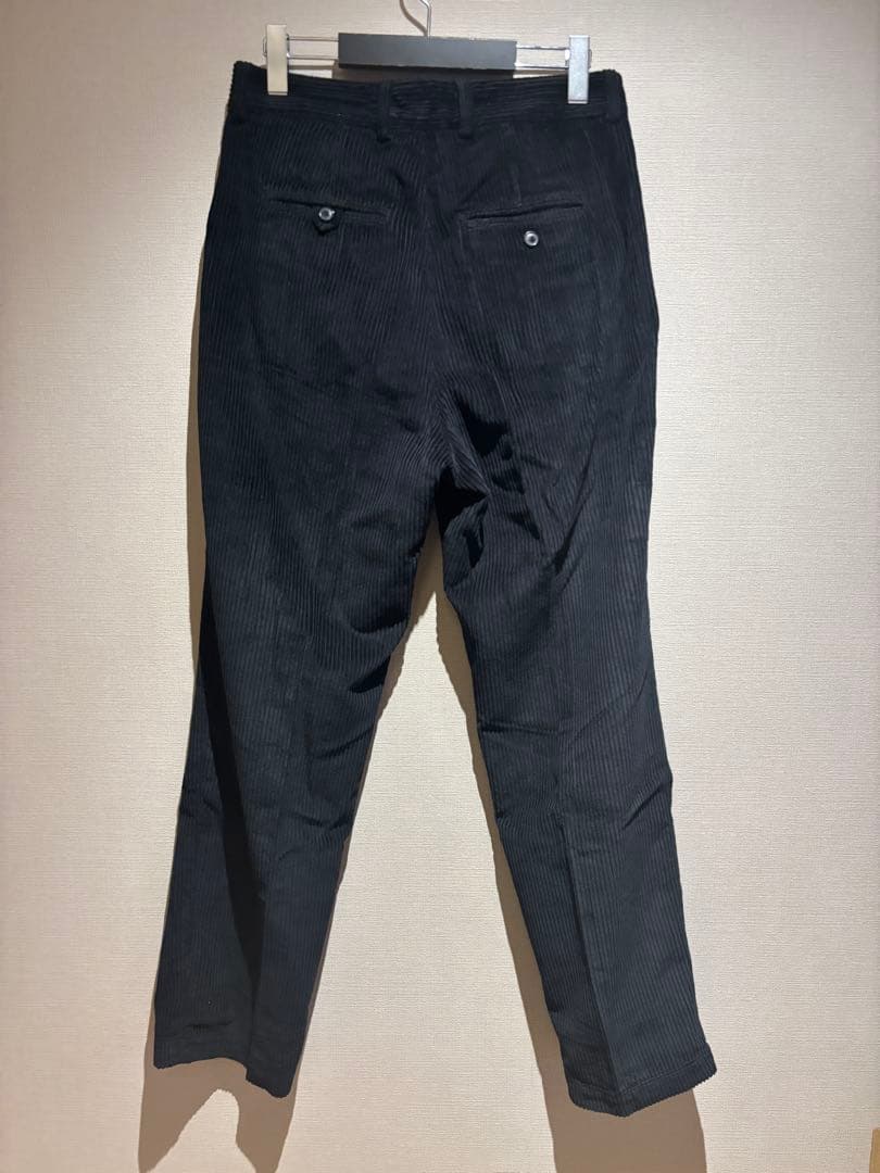 OUR LEGACY チノ 22 ブラック コーデュロイ