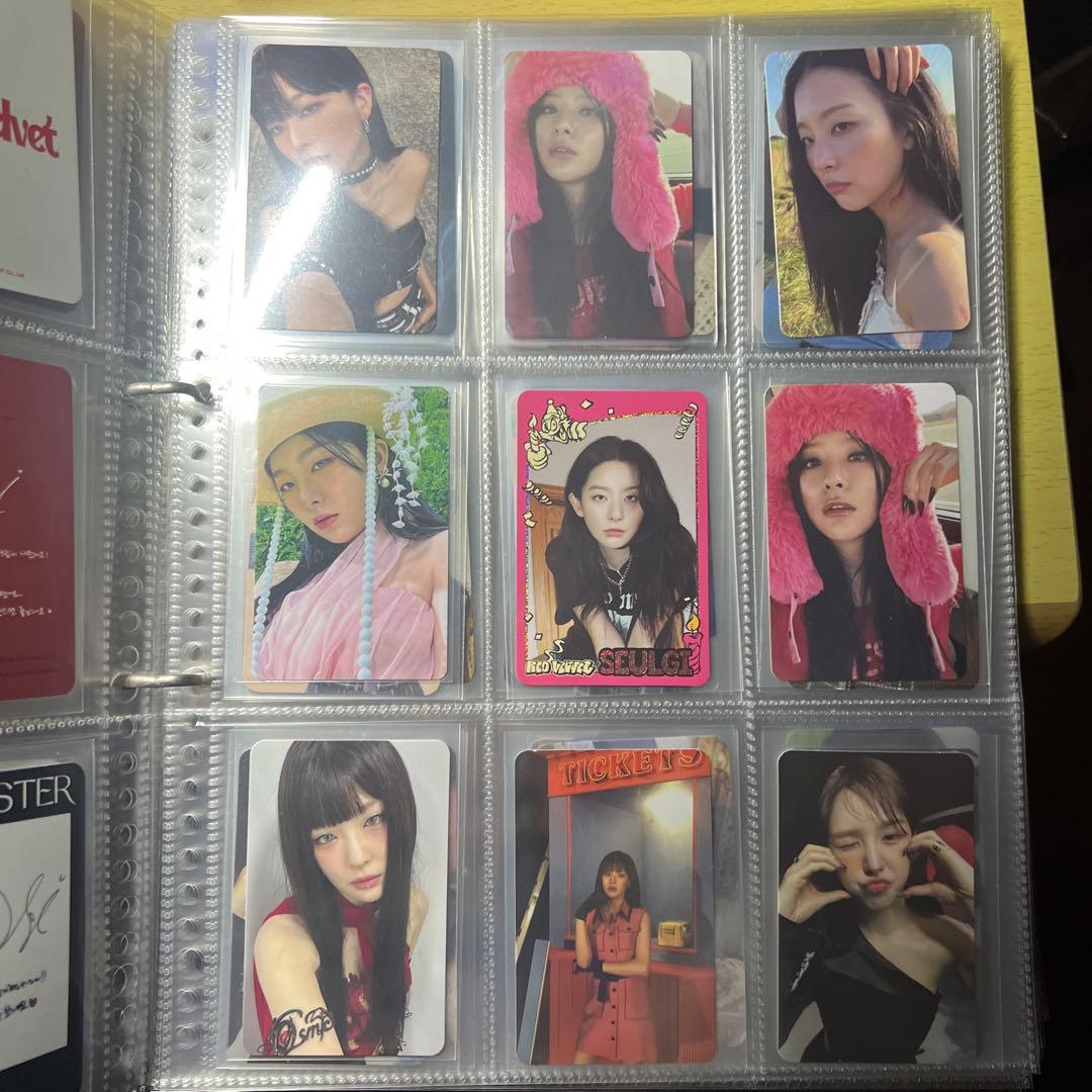 redvelvet トレカ レドベル バラ売り 値引き 〇