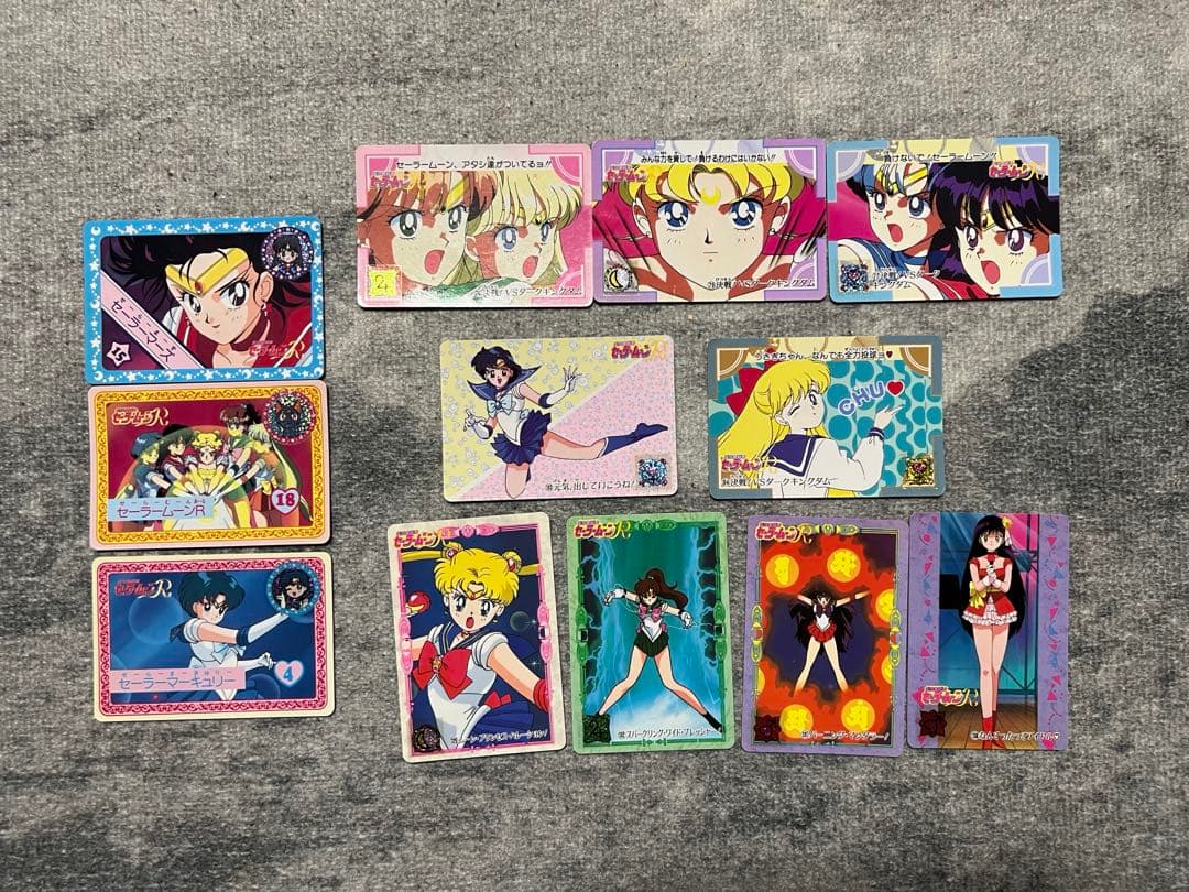セーラームーン トレーディングカードセット　バンプレ　バンダイ　キラ　59枚