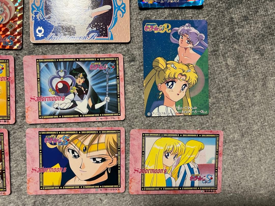 セーラームーン トレーディングカードセット　バンプレ　バンダイ　キラ　59枚