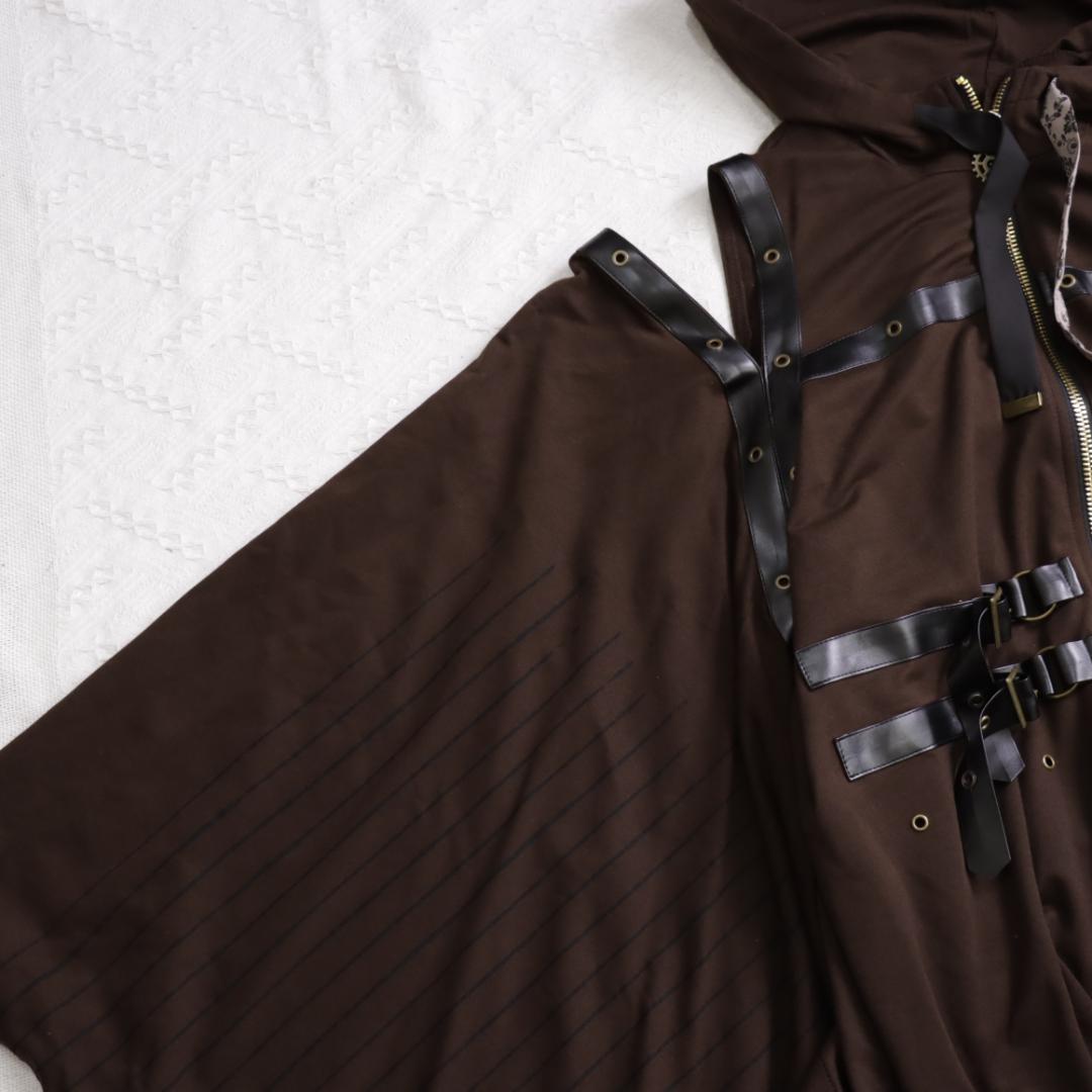 タグ付き未使用！favorite　スチームパンク　狩衣パーカー　志島とひろさん