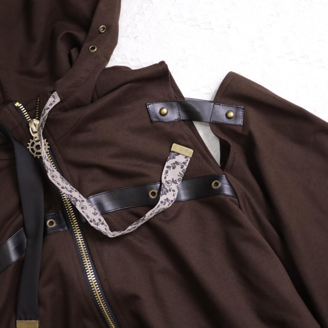 タグ付き未使用！favorite　スチームパンク　狩衣パーカー　志島とひろさん