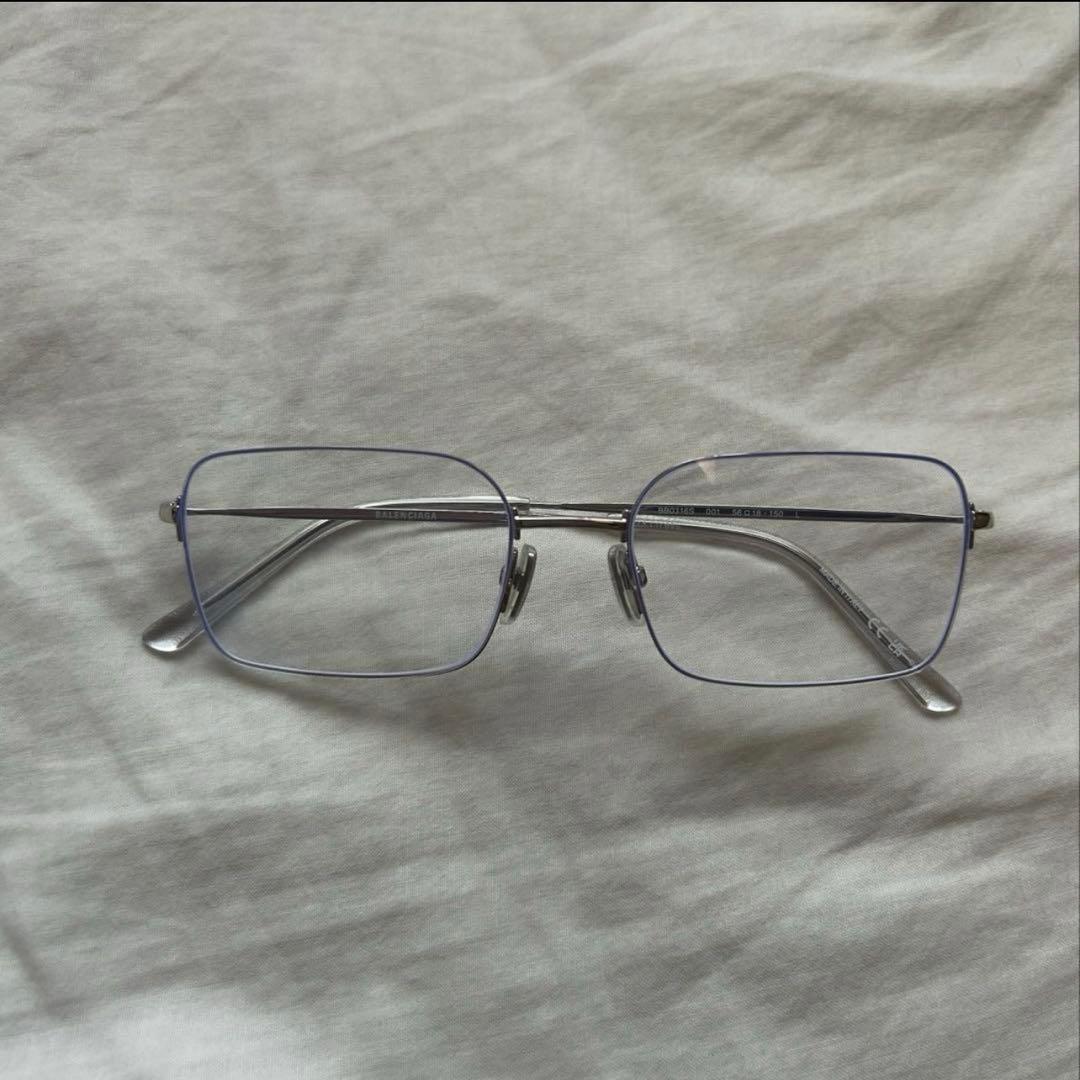 Balenciaga invisible rectangle サングラス