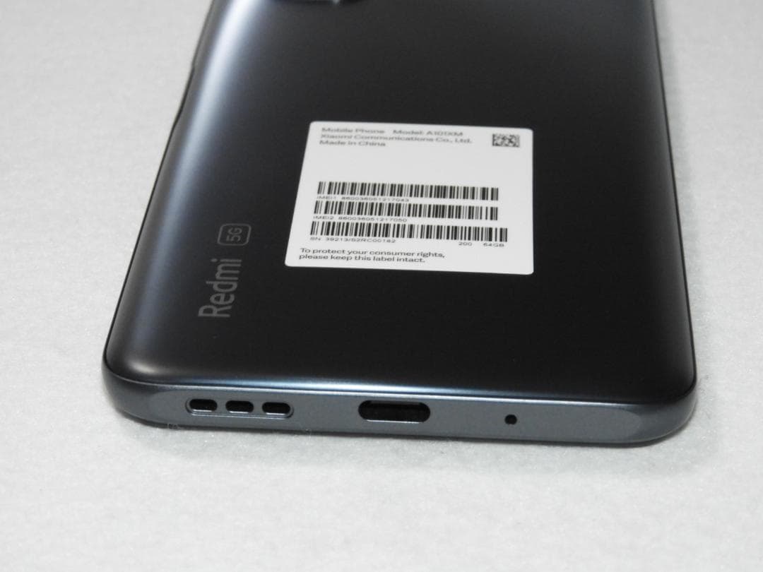 良品 Xiaomi Redmi Note 10T A101XM SIMフリー