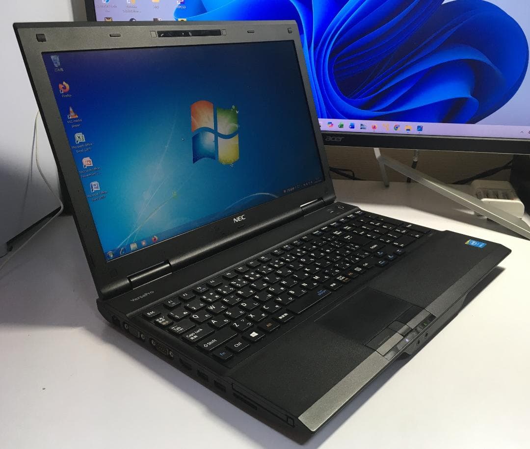 Windowsノート本体 NEC VersaPro VJ25LD-J Windows7
