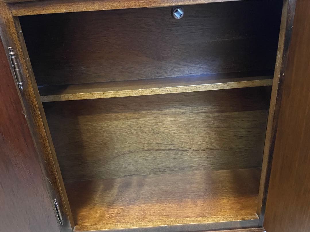 イタリア製 西洋 アンティーク家具 コンソール キャビネット 飾り棚