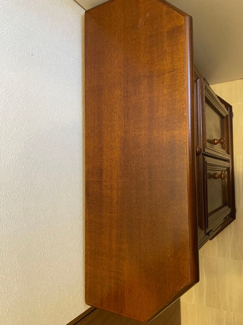 イタリア製 西洋 アンティーク家具 コンソール キャビネット 飾り棚