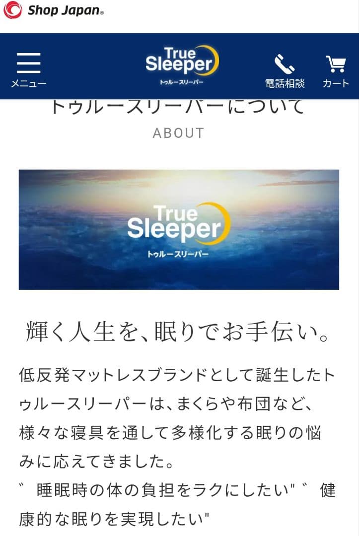 トゥルースリーパー プレミアムリッチ　低反発マットレス　ダブル