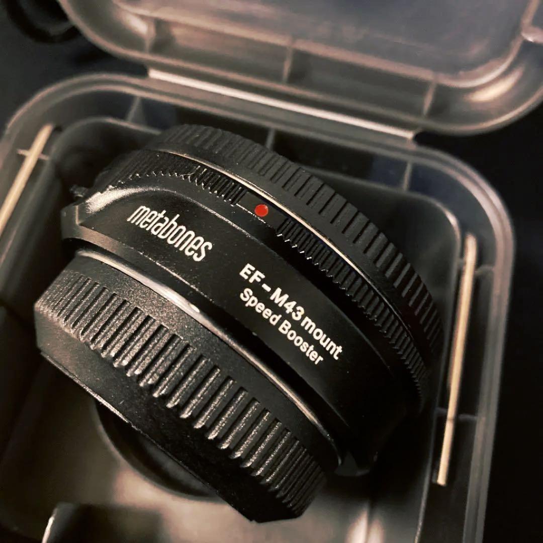 レンズ(単焦点) bones Speed Booster EF-MFT