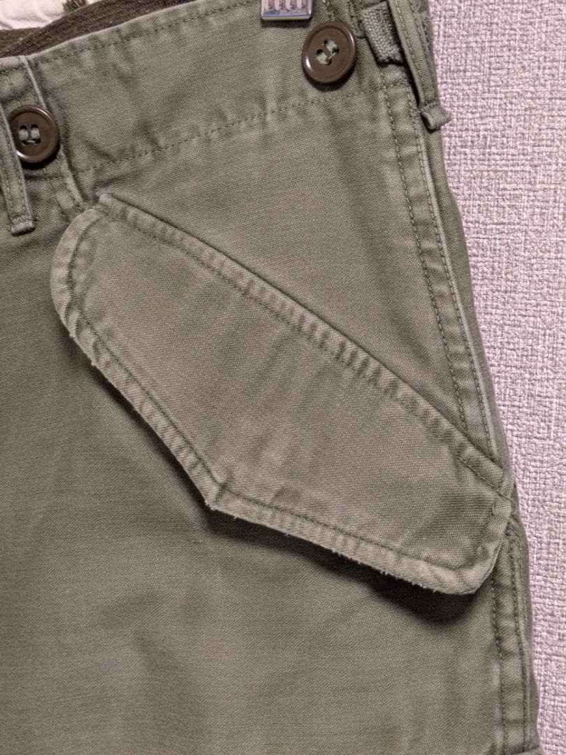 M-51 実物 US ARMY アメリカ軍 フィールドカーゴパンツ S-R