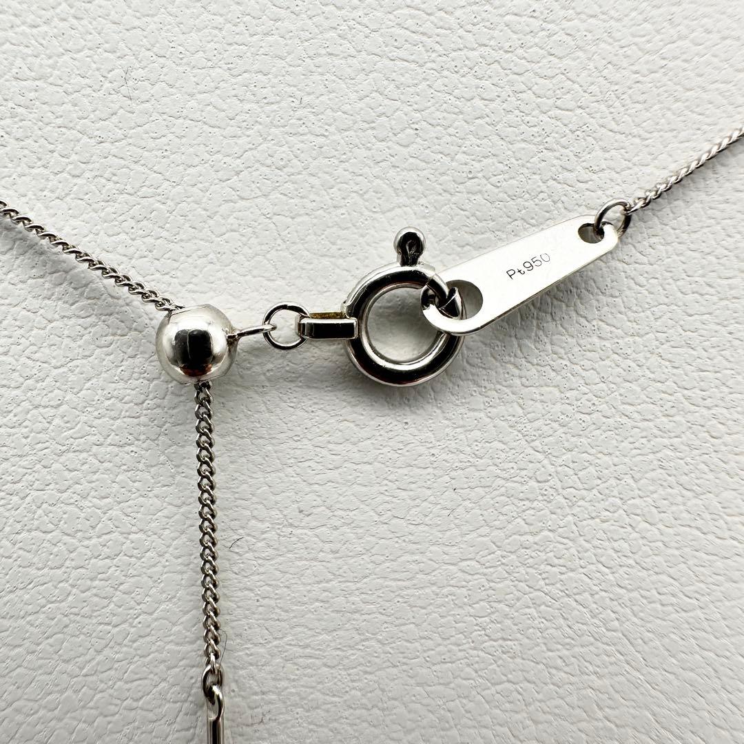 Pt950 0.21喜平2DC 45cmネックレス　スライドピン仕様