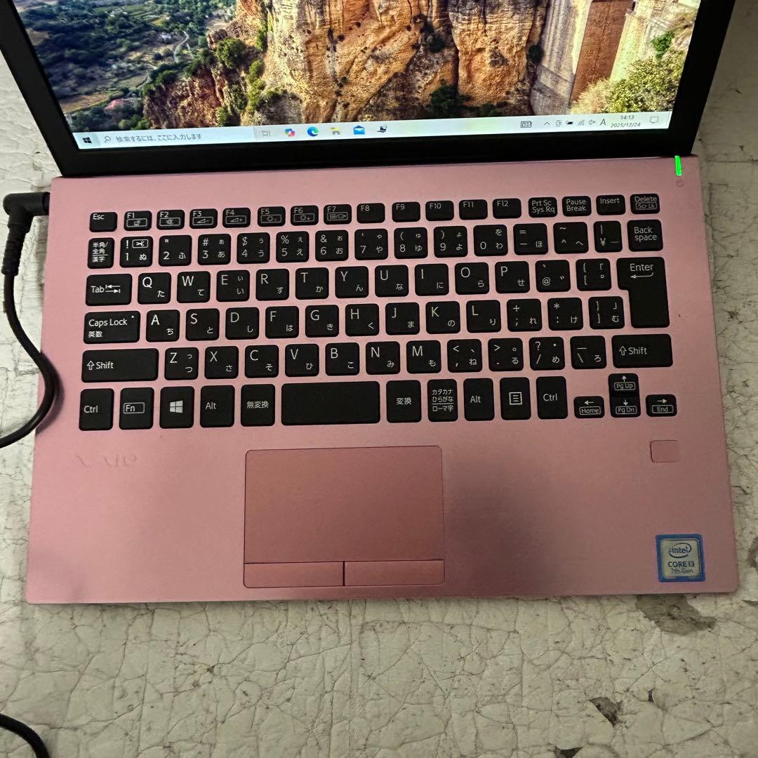 Windowsノート本体 VAIO S11 VJS112C11N 4GB SSD i3-7100U