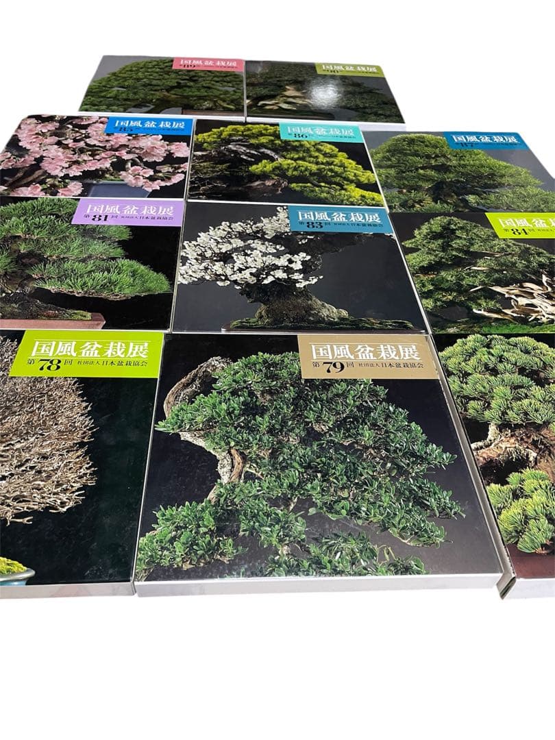 【超お買い得】国風盆栽展 コレクション 11冊　78〜90巻