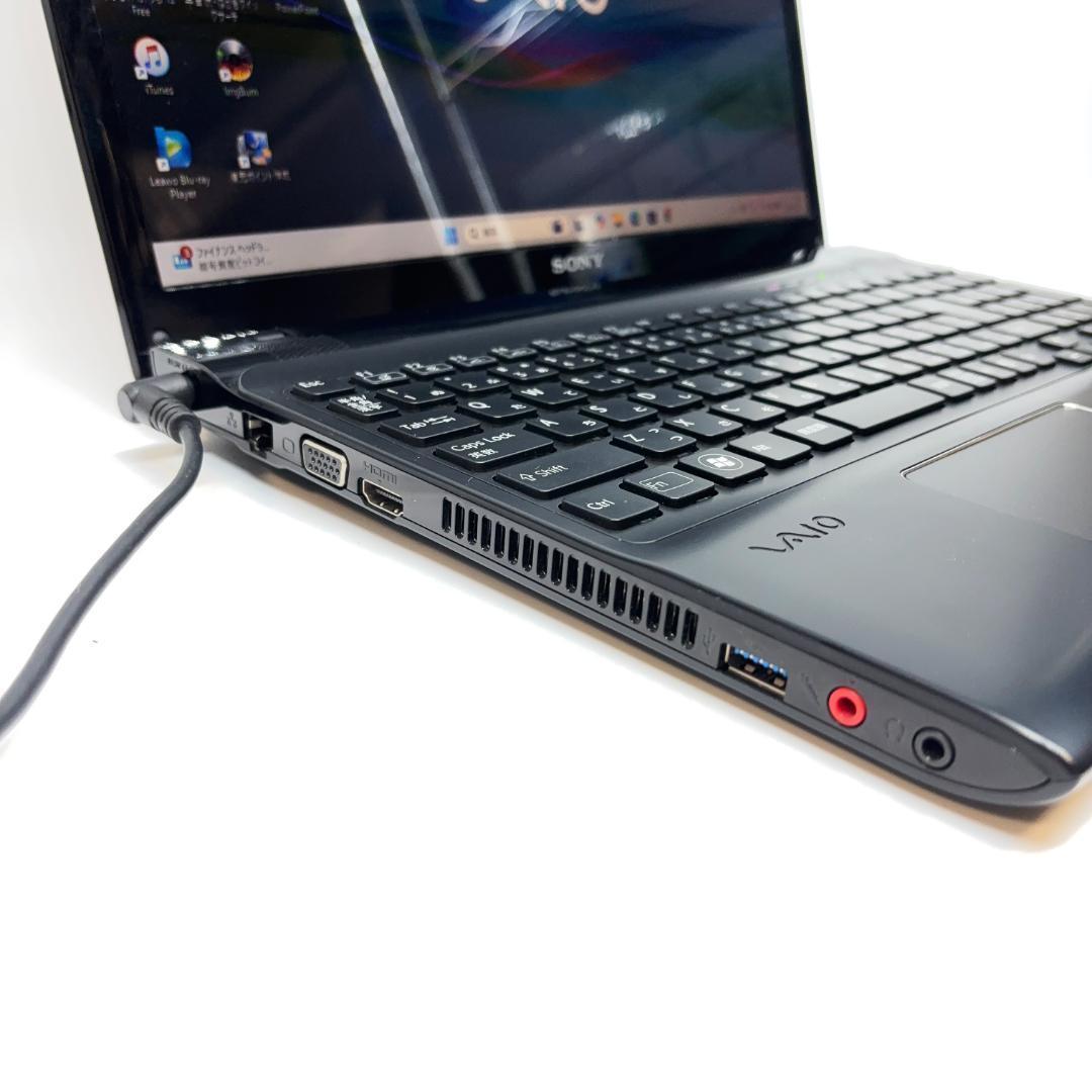 VAIO/ノートパソコン/Corei7/新品SSD/オフィス/Win11/A9