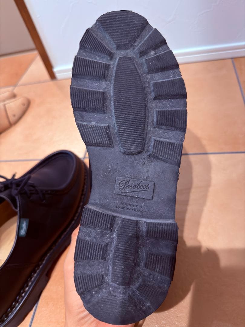 パラブーツ　ミカエル　ブラック　40.5 シューツリー付　※箱は別のものです！