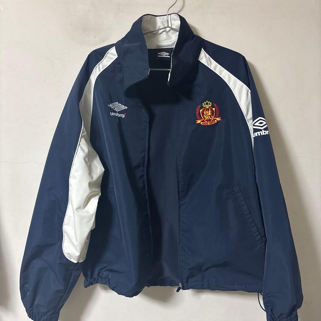 umbro×9090 ネイビー ホワイト ジャケット