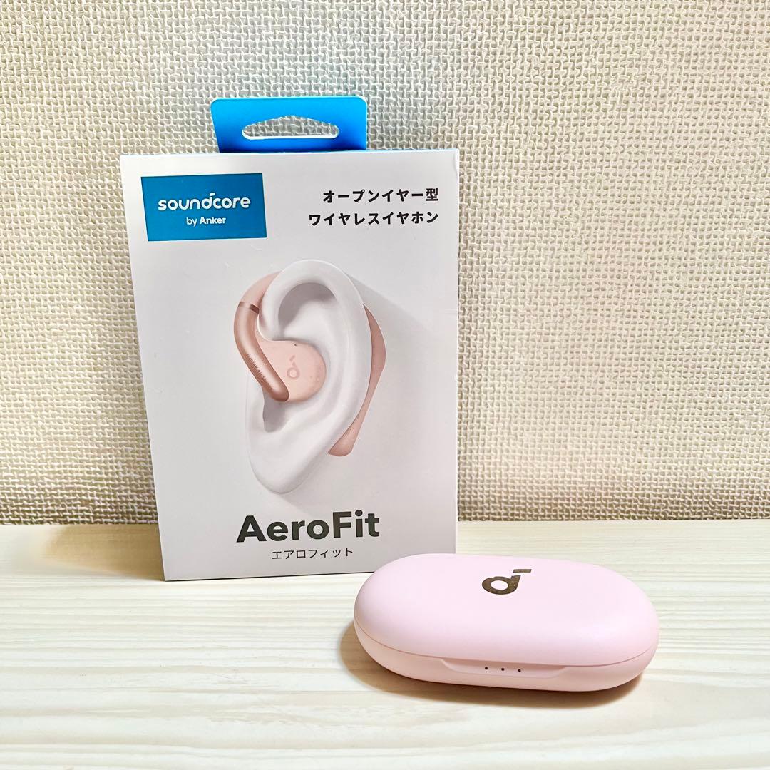 【即日・匿名配送】Anker soundcore Aero Fit（ピンク）